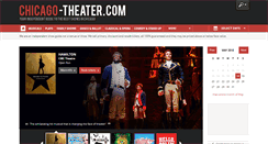 Desktop Screenshot of chicago-theater.com